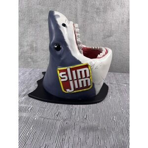 Slim Jim Shark Head Advertising Display Multi-Color Store Counter Snack Holder